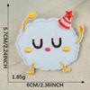 Self-Adhesive Cartoon Animal Patch for Shoes, Hats, Bags, and Clothing