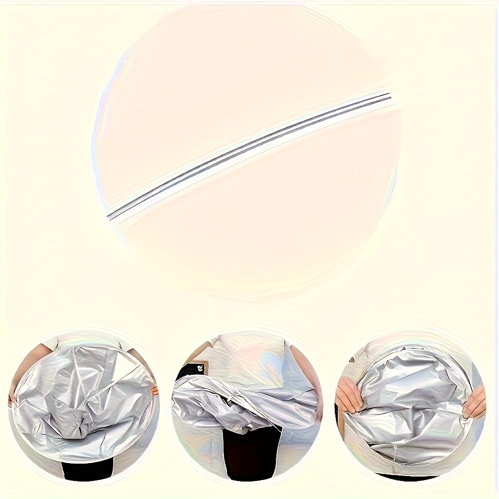 1PC Hair-collecting Cloak with Adult Scissors, Household Razor, Non-sticky, Foldable, Adjustable, Large Diameter Adult Hair-collecting Cape.