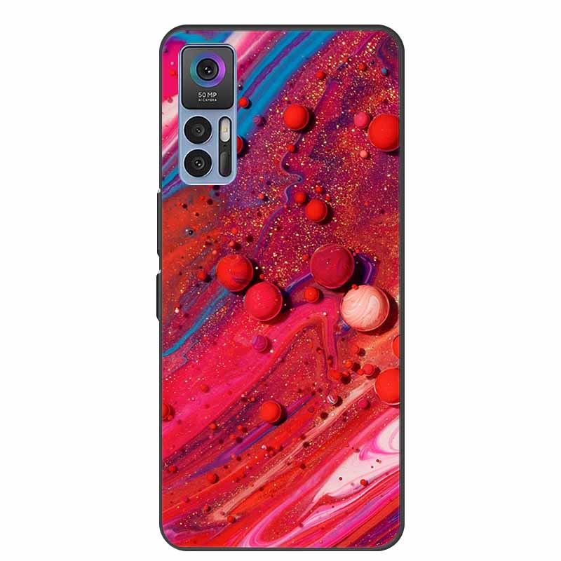 For TCL 30 Plus Case Luxury Soft Silicone Back Cover Phone Case for TCL 30 SE Coque TCL 30 5G for TCL 30+ Protector T676J Fundas