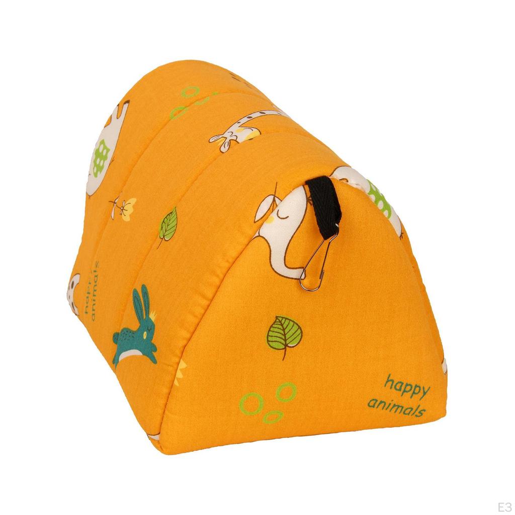 Cozy Hamster Hammock Bed for Small Pets - Comfy Hideout Mice, Rats, and More