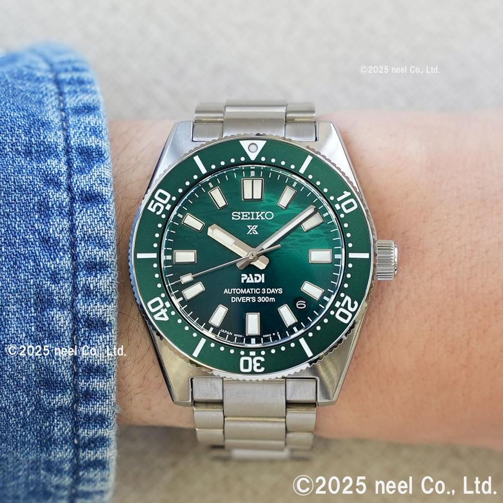Seiko Prospex 1965 Heritage PADI Special Edition Automatic Core Shop SBDC205 Diver's Men's Watch, Exclusive,