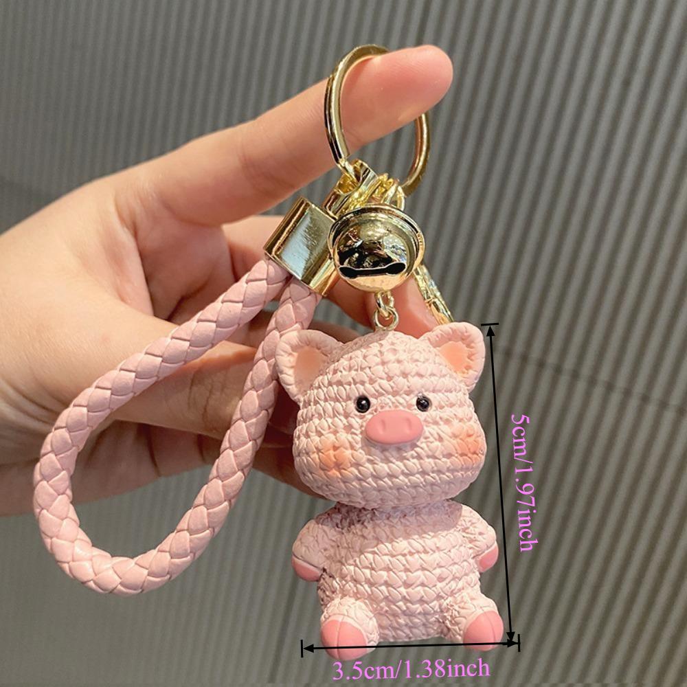 Cute Pig Keychain Bag Hanging Decoration Car Keychain