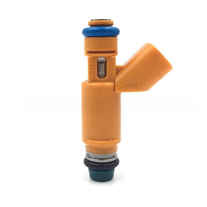 2pcs Fuel Injector AJ82353 4526563 195500-4280 2W93-AA 452656 for 05-09 Land Rover LR3 4.4L V8 Range Rover Sport