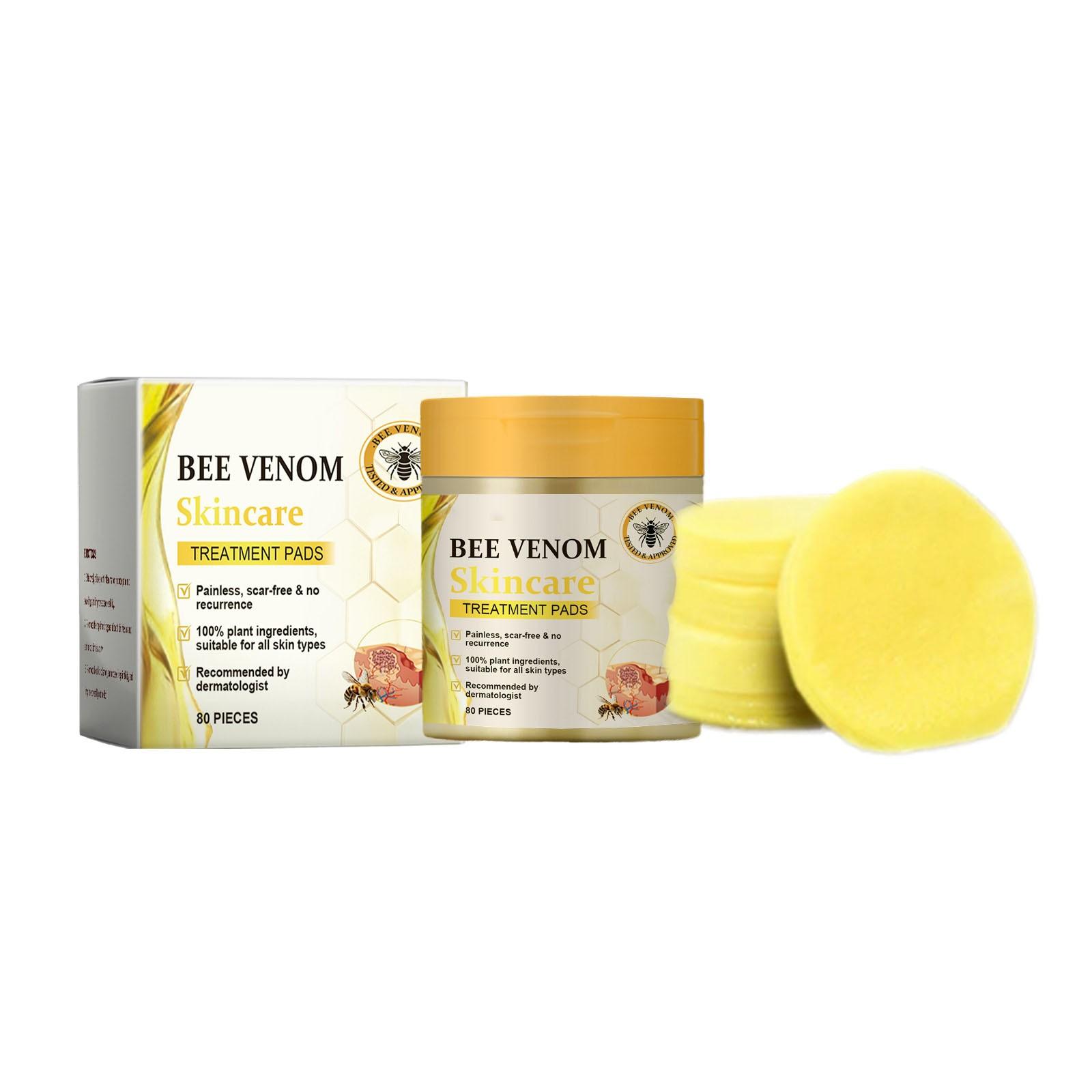 

Очищающие диски для лица Beevenom Очищающие диски для лица Skin Repairs Smoothing Removal Mole Removal Skin Hyperplasia Light Smoothing Care Pads