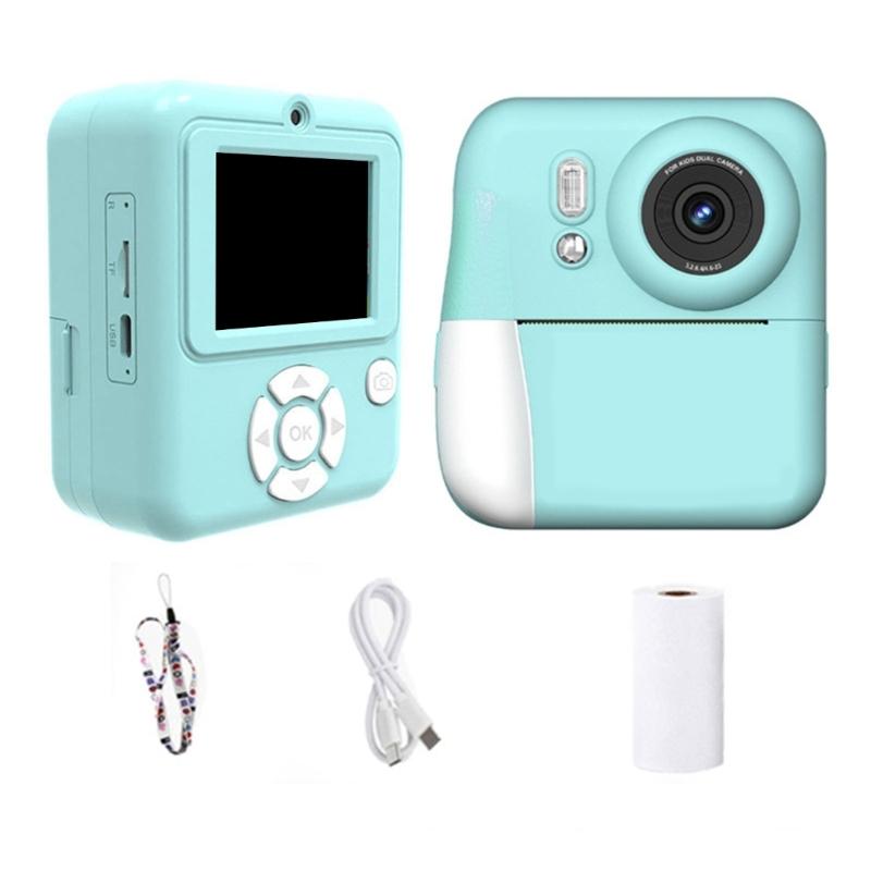 Childrens Digital Camera Set with Printing and for Easy Photo Transfer PC Safe Design