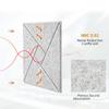 12 Pack Self Adhesive Acoustics Foam Panels Square Soundproof Wall Panels Suitable for Recordings Studios and Classrooms