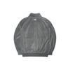 MLB New York Yankees Velvet Minimalist Logo Casual Jacket Unisex Jacket Gray 3ATR00314-50GRD