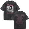 The Life of A Showgirl Album Merch Tshirts Fan Gifts Mens Women Clothing Vintage Washed Cotton Oversized Short Sleeve T Shirts