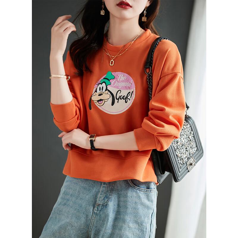 Firstview Women's Urban Casual Long Sleeve Sweatshirt