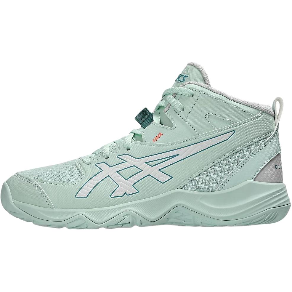 

Asics Dunk Shot Mb 10 Comfortable Fit Mid-Top Basketball Shoes Kids sneaker Mint-Green 1064A019-402 32.5