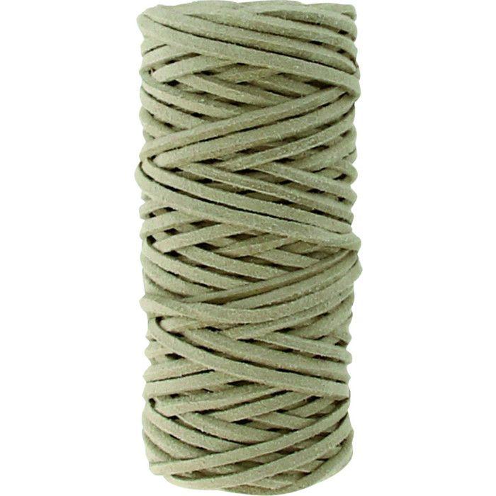 Cordon cuir beige 2mm x 15m