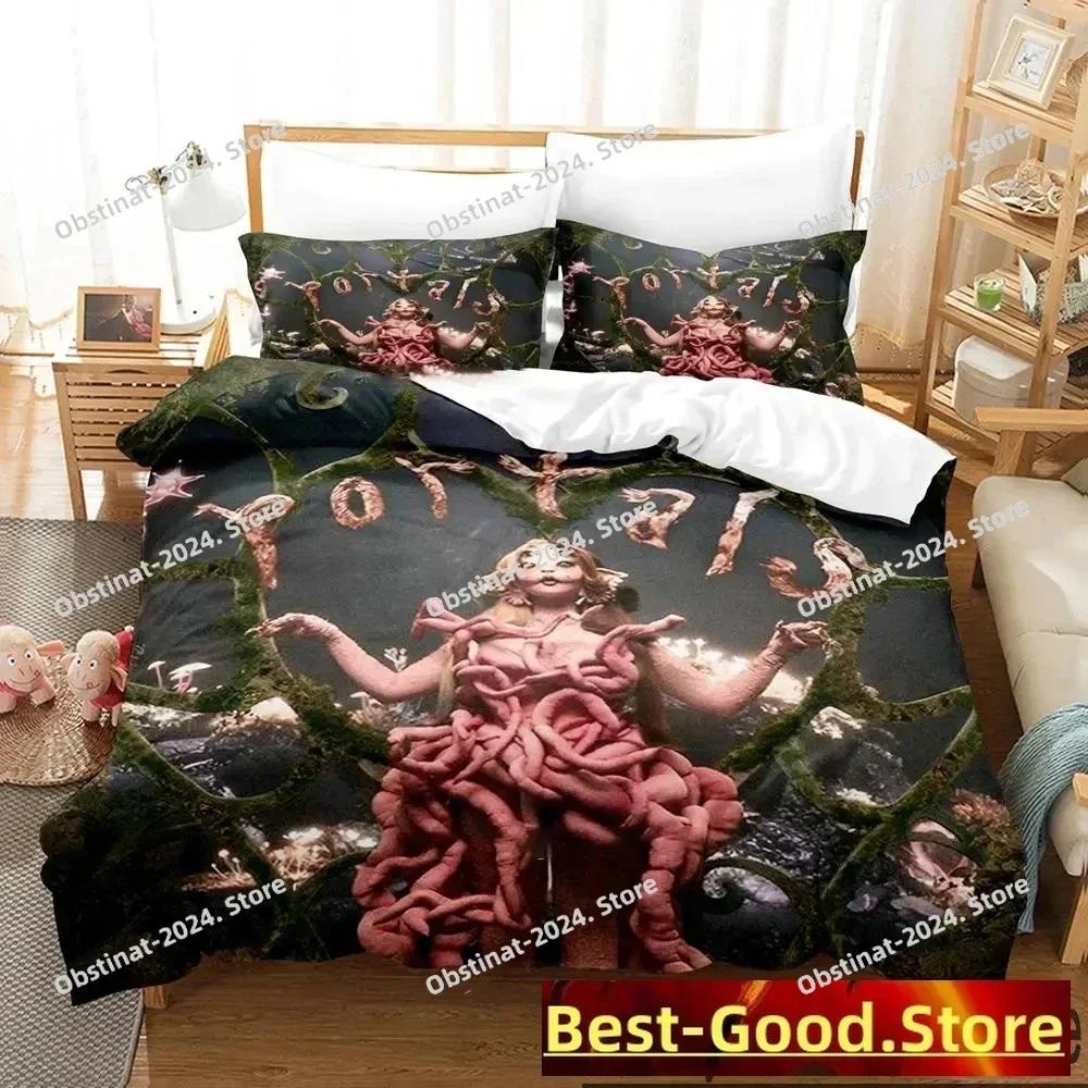 3D Portals Melanie Martinez album Bedding Set Printed Comforter Duvet Cover Pillow Case 3 Pieces Set Kids Adult Size Linen Sheet