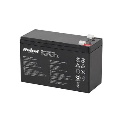 Rebel 12V/7.5Ah Gel Battery
