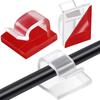 Christmas Mini Self Adhesive Outdoor Hooks Wire Holder Light Clamp Cable Clips