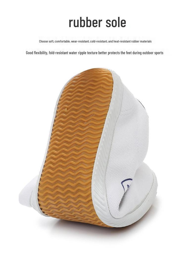 Lutai pustende Wushu-treningssko i kanvas - Slitesterke Tai Chi-treningssko med myk såle