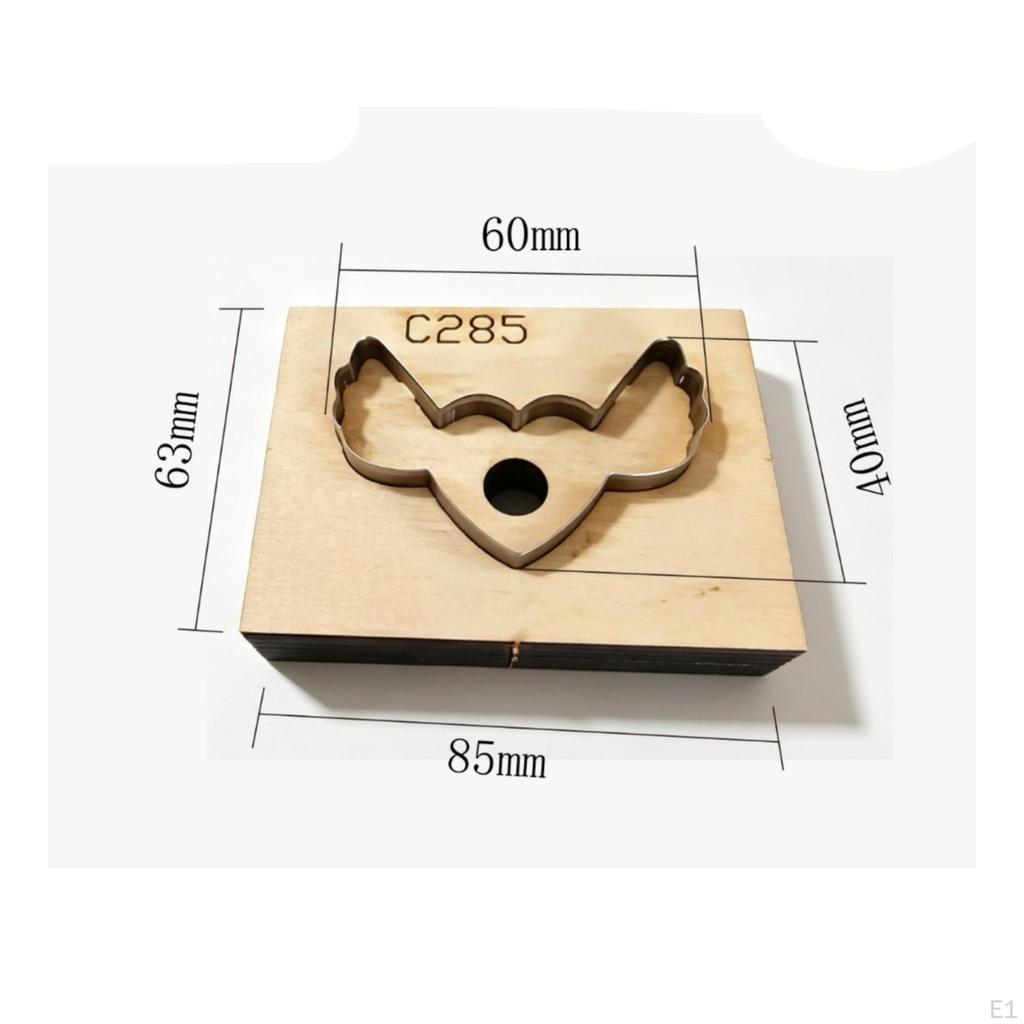 Sharp Heart with Angel Flanges Cutting | Compact, Metal Die, for Handmade