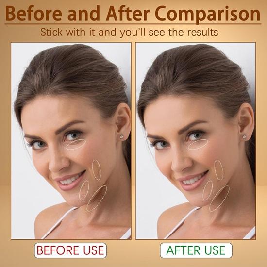 7 Colors Face Massager Tool with Heat, Red-Light-Therapy Facial Massager Tool for Wrinkles, Double Chin (White)