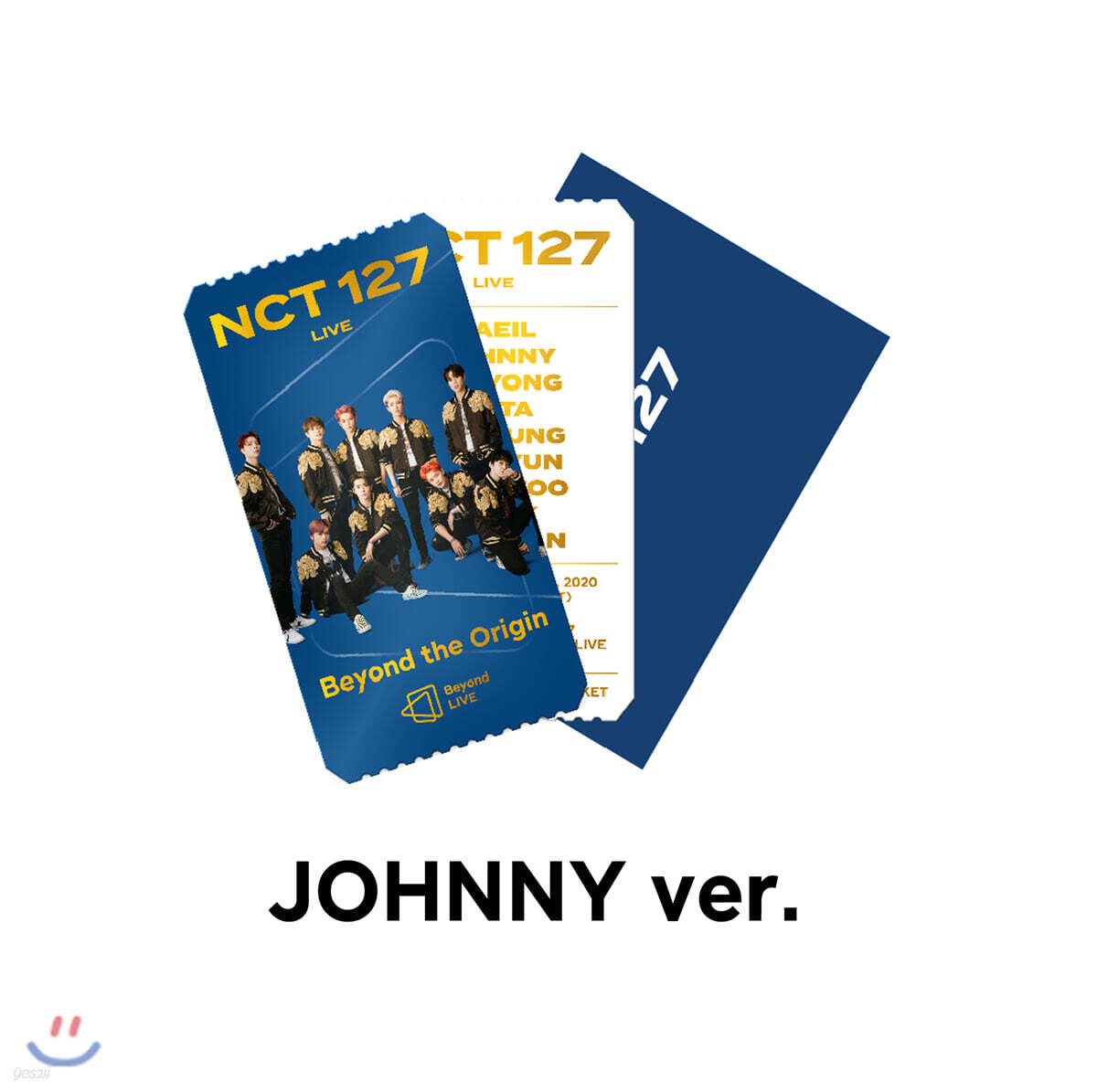 

[ДЖОННИ] NCT 127 Beyond LIVE Beyond the Origin СПЕЦИАЛЬНЫЙ AR НАБОР БИЛЕТОВ