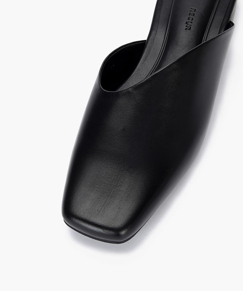 Recur Ecur Loafers Black 1045
