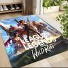 League Legends Wild Rift Carpet Rug Soft Washable Antislip Home Living Room Sofa Mats Personalized Christmas Rug