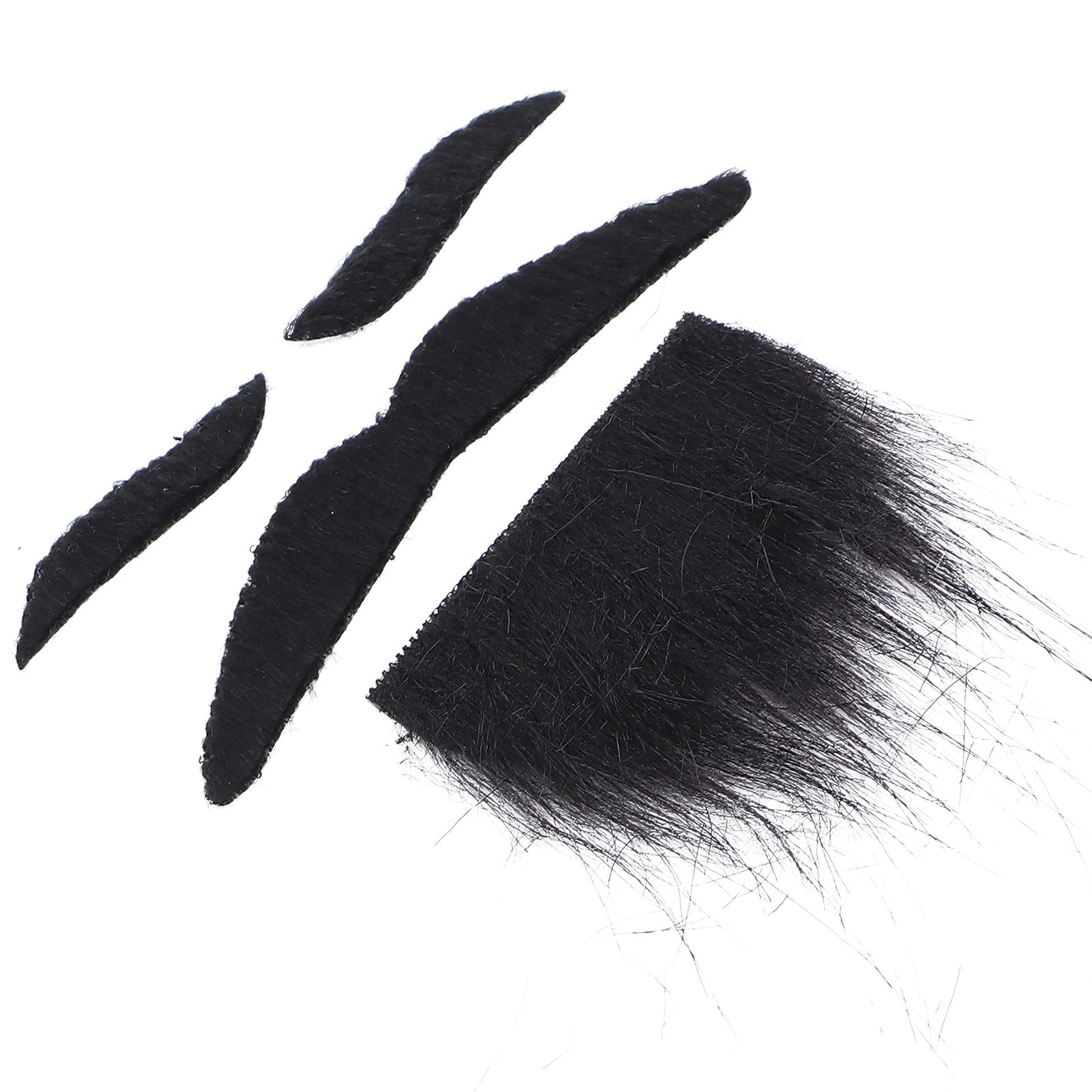 Хэллоуин Борода Усы Брови Костюм Партия Украшение Борода Волосы на Лице Усы Опора