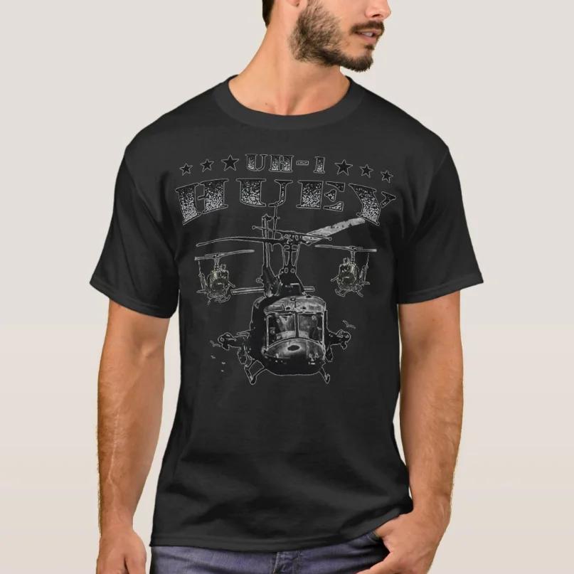 

UH1 Huey Huey Helicopter Pilot Vietnam Veteran TShirt 100 Cotton ONeck Summer Short Sleeve Casual Mens Tshirt Size S3XL 4XL