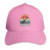I Love Guitar  Vintage Sunset Silhouette Design Baseball Cap Funny hats Anime fashionable fun hats Luxury Women Unisexs