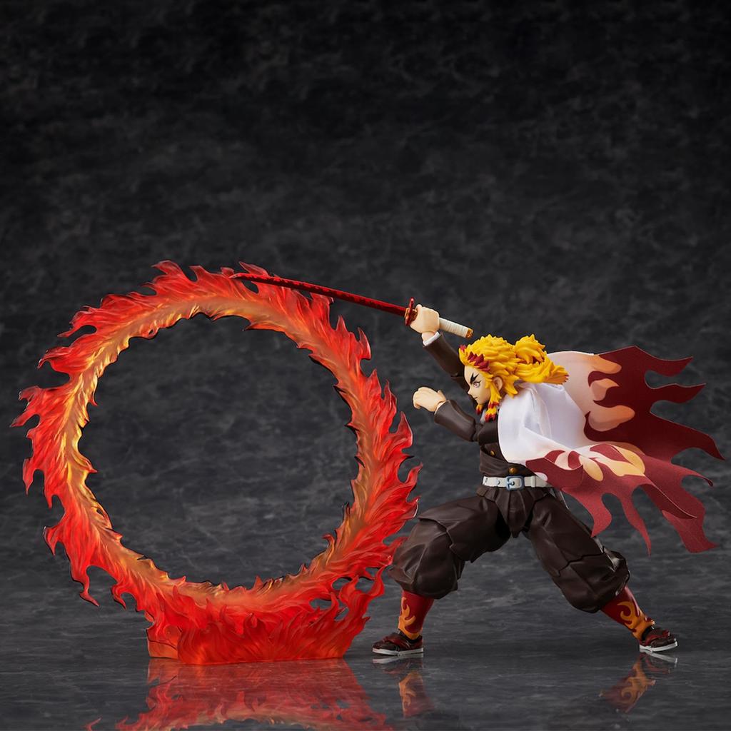 Figma Dämon Kimetsu no Yaiba Rengoku Anjuro Kunststoff bemalte bewegliche Figur Slayer Nicht maßstabsgetreu