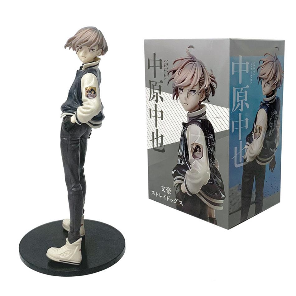 Bungo Stray Dogs 7-22cm Dazai Osamu Noodles Press Figure Japanese Cartoon Figurines Collection Cute Toys