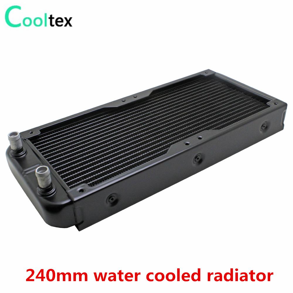 %100 yeni 80/90/120/240/280mm su soğutma radyatörü soğutuculu bilgisayar CPU endüstriyel Lazer Isı Değiştirici soğutucu