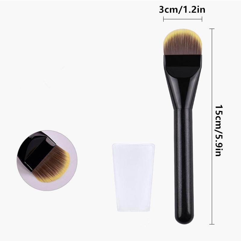 Makeup Brushes Foundation Professional Brush Tongue Shaped Liquid Foundation Concealer Brush Women Face Base Makeup Beauty Tools