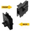 For Subaru Outback 2010-2014 Black Center Console Holder Cup ert Divider New