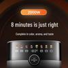 Midea 6.5L Smart Air Fryer with Steam & Visible Window CN plug (adapter included)
