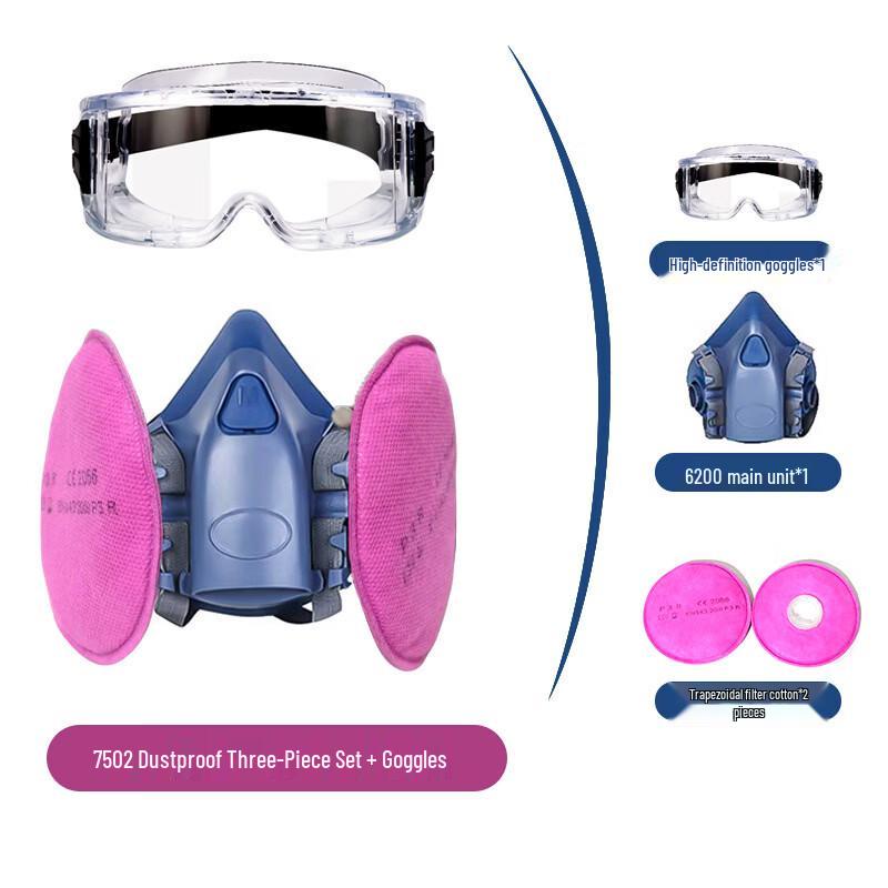 Lieve Half Face Activated Carbon Respirator Mask