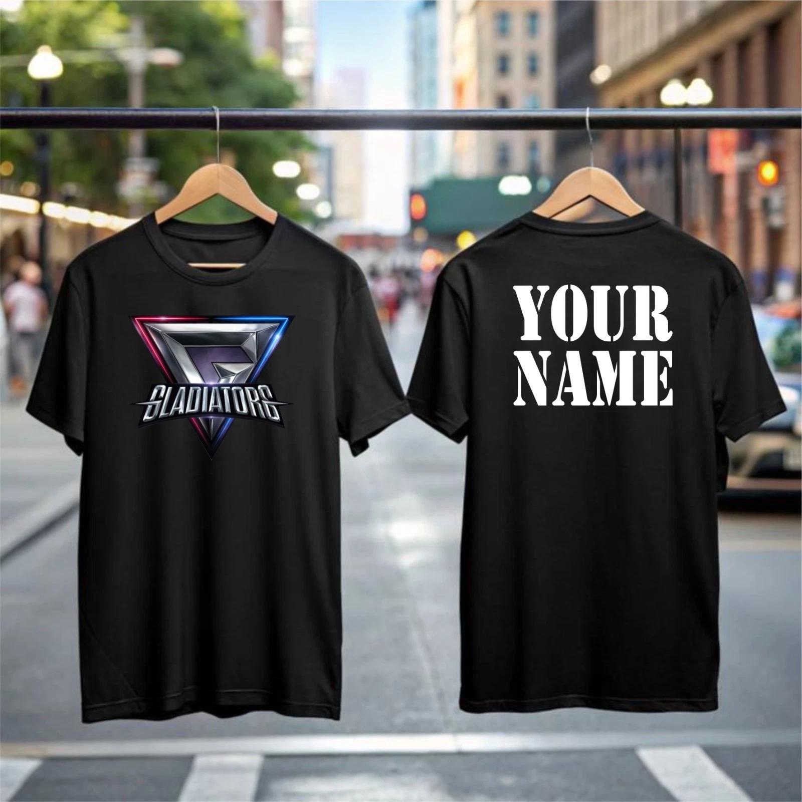 Gladiator T- Shirt 90 TV Show Inspired Ready Battle Games Gift Personalised Shirt 2XL
