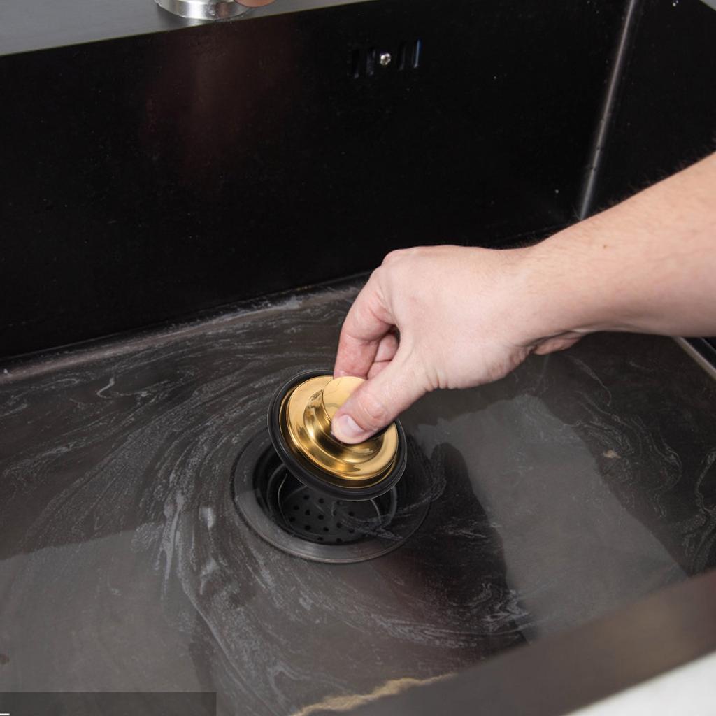 Kitchen Stopper for Draining Pool Leaking Water Trough Sink Basket Food
