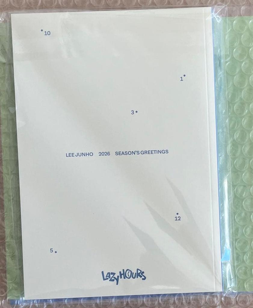 [GEBRAUCHT] Junho Tagebuch Planer Seegrün 2026 Lee Junho Season's