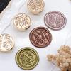 Retro European Wax Seal Stamp - Copper Head for Journals and Envelopes