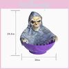 Halloween Ghost Haunted House Decor With Motionsensing Light And Sound For Spooky Party Theme