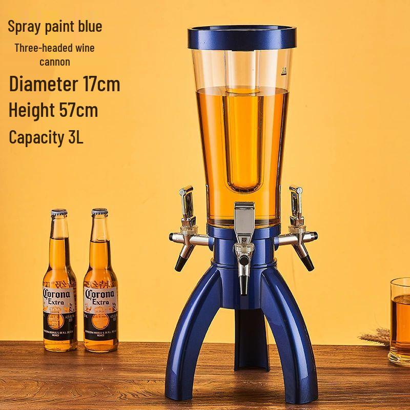 Yilimeng 3-Head Luminous Beer & Beverage Dispenser