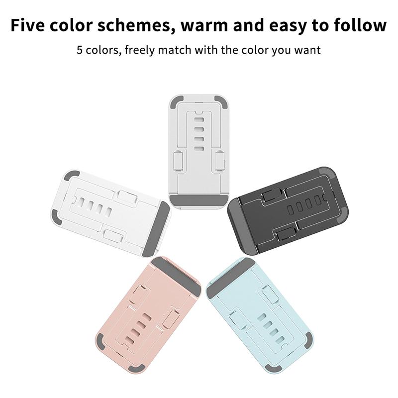 Universal Foldable Mobile Phone Holder Portable Desktop Adjustable Phone Stand For Iphone 16 15 Samsung Xiaomi Desk Lazy Bracket