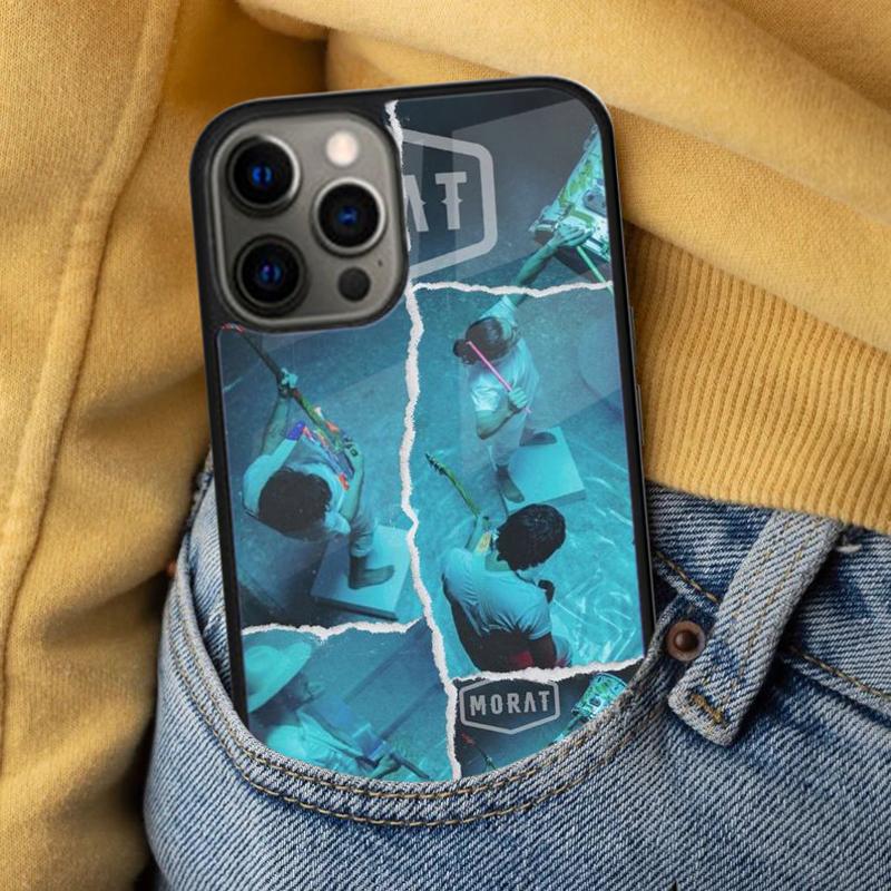 Morat Band Soft Phone Case for iPhone 17 Air 16e Pro max 15 Pro 13 14 Plus 11 12 MagSafe Magnetic Coque