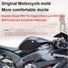 Adesivi per serbatoio in PVC per Kawasaki ZX10R Ninja ZX-10R 2011 2012 2013 2014 2015, con grip completo per ginocchia.