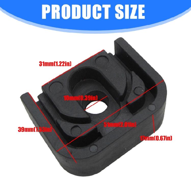 Air Conditioning Outdoor Unit Stabilizer Pads Shock Absorbers Weather Resistant Universal Fitment Vibration Control