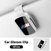 MLKL5 Car Sun Visor Glasses Clip Pressing Switch Eyeglasses Holder For BMW M Emblem E46 E36 E34 F10 E90 F30 E60 F30 E53 E30 E92 E87
