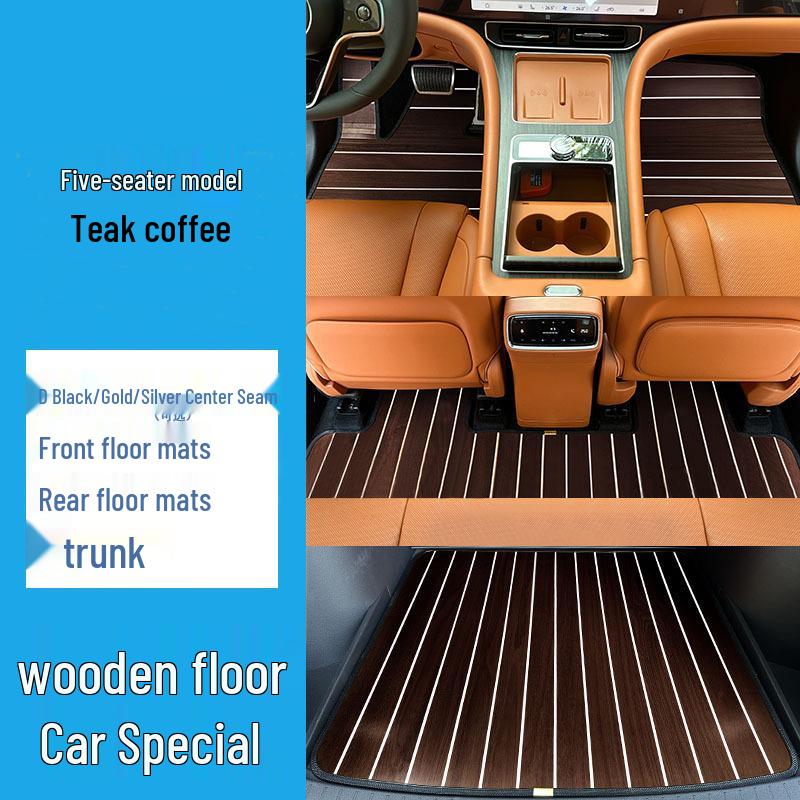 AITO M9/M7/M5/M8 Solid Wood Floor Mat and Carpet