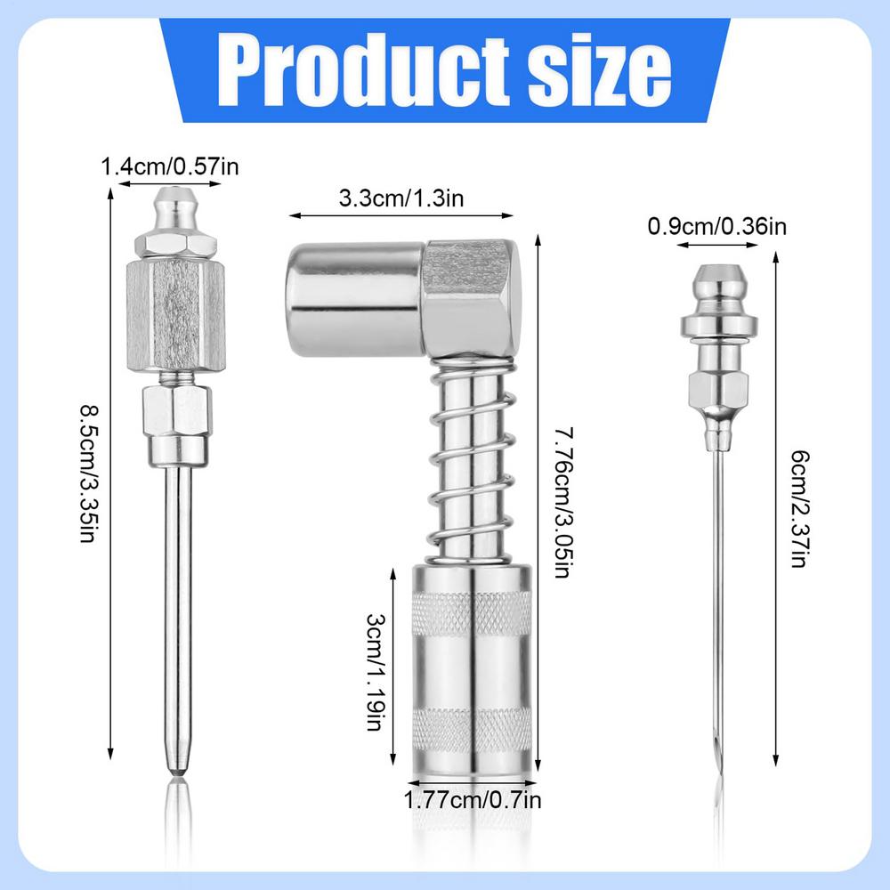 

Игольчатый наконечник для смазки из нержавеющей стали, игольчатый инжектор для смазки, переносной наконечник для смазки, соединительная муфта для смазки
