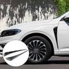 2Pcs Universal Car ABS Side Fender Vent Air Wing Cover Moulding Trim Stickers Hood Intake Sticker Car Styling Accessories