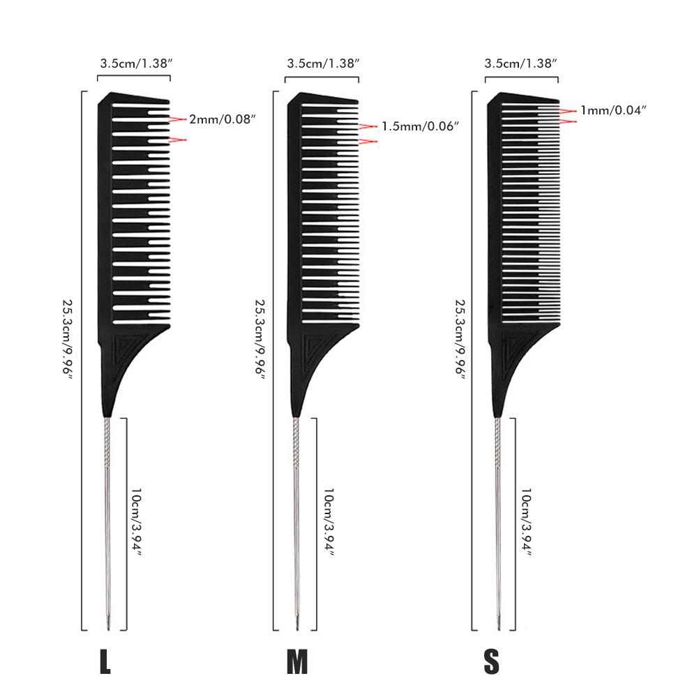 Hair Comb Hair Dyeing Comb Hair Styling Comb for Hair Salon Barbershop Home