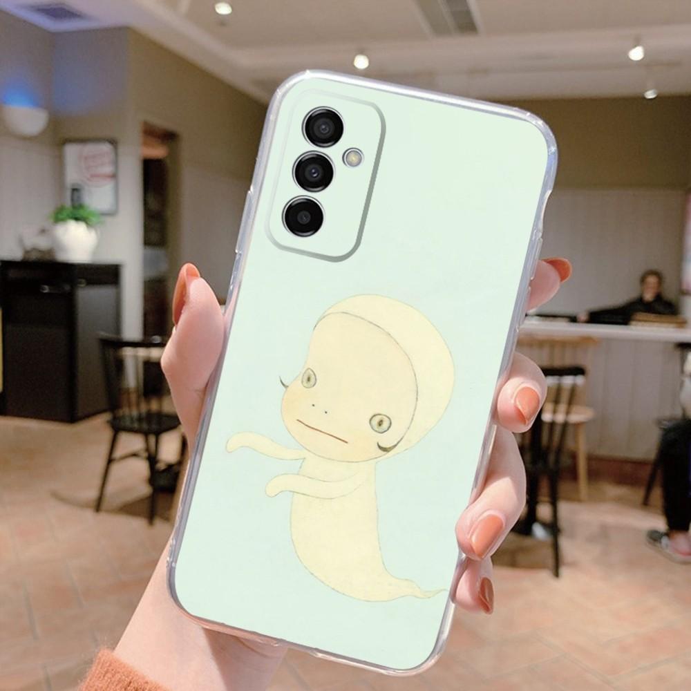 Art Yoshitomo Nara Phone Case Silicone For Samsung S30,S23,21,22,20 Ultra,S20 FE lite,S10,9,PIus Note20ultra Cover Clear